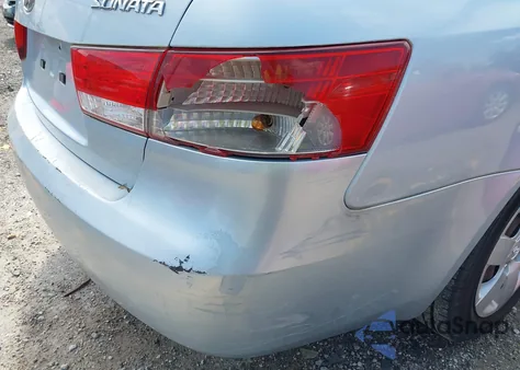 2008 Hyundai Sonata Gls из США, поврежденный, VIN 5NPET46CX8H384115